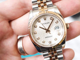 SOLDOUT: Rolex Datejust 36MM 116231 FACTORY ANNIVERSARY DIAMOND DIAL, 18K Rose Gold and Steel Two Tone