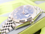 Rolex Datejust 126334 41MM Azzurro Blue Automatic 18K White Gold Bezel Jubilee 1 Year Warranty Box Papers 2020