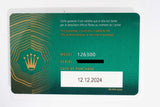 SOLDOUT: Rolex Datejust 41MM Green Dial Smooth Bezel Jubilee Bracelet 2024 Box Papers 126300