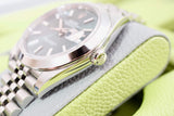 SOLDOUT: Rolex Datejust 41MM Green Dial Smooth Bezel Jubilee Bracelet 2024 Box Papers 126300
