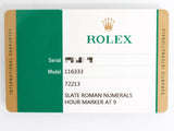 SOLDOUT: Rolex Datejust II 116333 Factory Wimbledon Dial 41MM Oyster Gold Steel Automatic Serviced Box Papers 2017