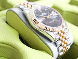 SOLDOUT: Rolex Datejust 126331 Factory Wimbledon Dial 18K Rose Gold and Steel Jubilee 41MM Automatic 2023 Box Papers