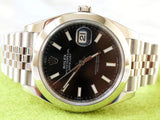 SOLDOUT: Rolex Datejust 126300 2023 Automatic Jubilee 41MM Factory Warranty Box Papers and Tag Smooth Bezel