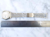 SOLDOUT: Rolex Datejust 36MM 1601 Silver Dial 18k Bezel Automatic Factory Rolex Box