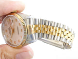 SOLDOUT: Rolex Datejust 36MM 16233 Jubilee Two Tone 18k Rare Arabic Anniversary Dial 1984