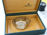 SOLDOUT: Rolex Datejust 36MM 16233 Jubilee Two Tone 18k Rare Arabic Anniversary Dial 1984
