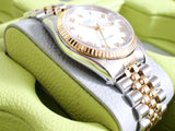 SOLDOUT: Rolex Datejust 16233 36MM Automatic Serviced Two-Tone 18k Yellow Gold Bezel Jubilee Box Papers 1991