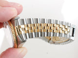 SOLDOUT: Rolex Datejust 16233 36MM Automatic Serviced Two-Tone 18k Yellow Gold Bezel Jubilee Box Papers 1991