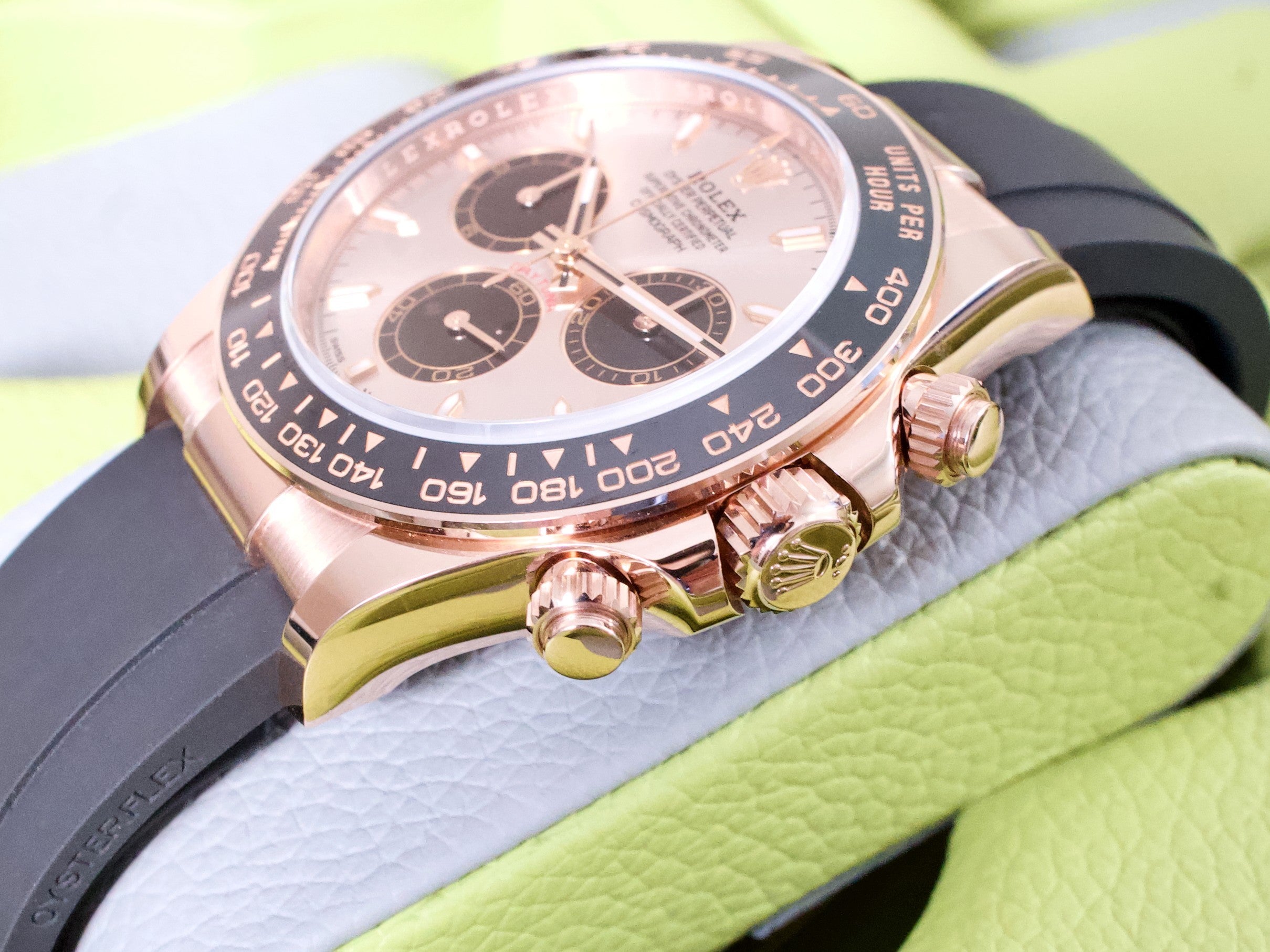 Rolex Cosmograph Daytona 126515LN 18k Everose Gold 40mm Sundust