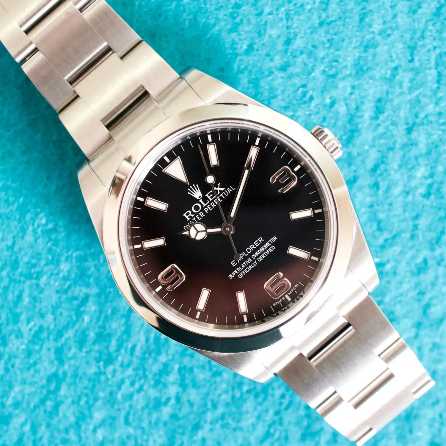 Rolex Explorer MKII 214270 39MM Automatic Mint CPO Warranty Box Papers 2010