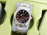SOLDOUT: Rolex Explorer MKI 214270 39MM Automatic Mint CPO Warranty Box Papers 2010