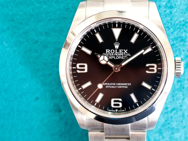 SOLDOUT: Rolex Explorer 224270 40MM Automatic Black Dial Full Links Box Papers Under FACTORY Warranty 2025