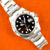 SOLDOUT: Rolex Explorer II 226570 Black Dial 42MM Automatic 2023 Box Papers Guaranteed Authentic Full Manufacturer Warranty