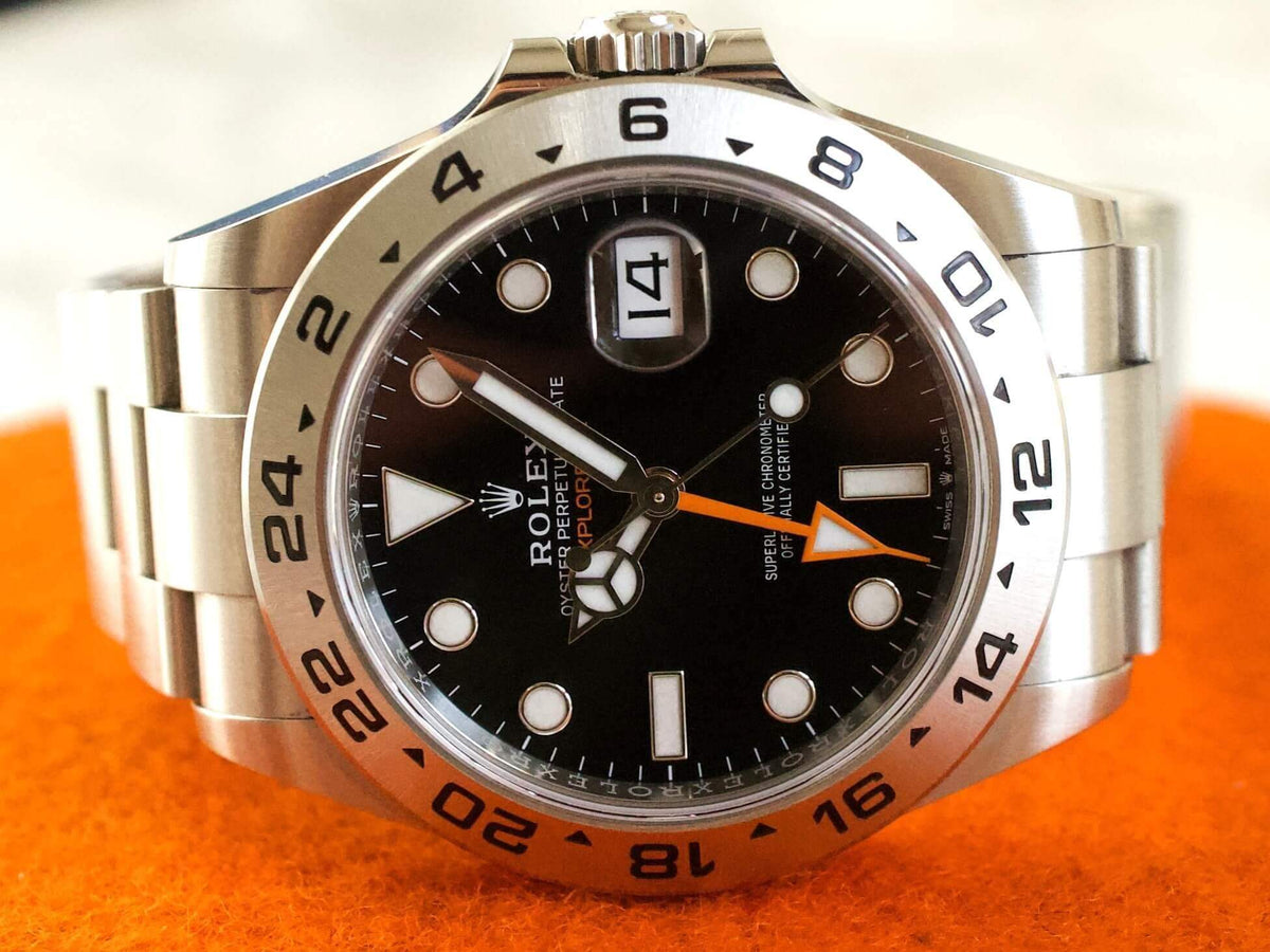 SOLDOUT: Rolex Explorer II 226570 Black Dial 42MM Automatic 2023 Box Papers Guaranteed Authentic Full Manufacturer Warranty - WearingTime Luxury Watches