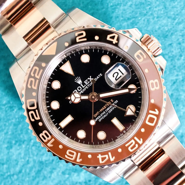 SOLDOUT:Rolex GMT-Master II 126711CHNR Rootbeer 40MM Automatic Two-Tone 18K Rose Gold Factory Warranty Box Papers 2024