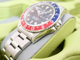 Rolex GMT-Master 16750 40MM Pepsi Automatic Near Mint Serviced 1 Year Warranty Box 1986