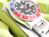 Rolex GMT-Master 16750 40MM Pepsi Automatic Near Mint Serviced 1 Year Warranty Box 1986
