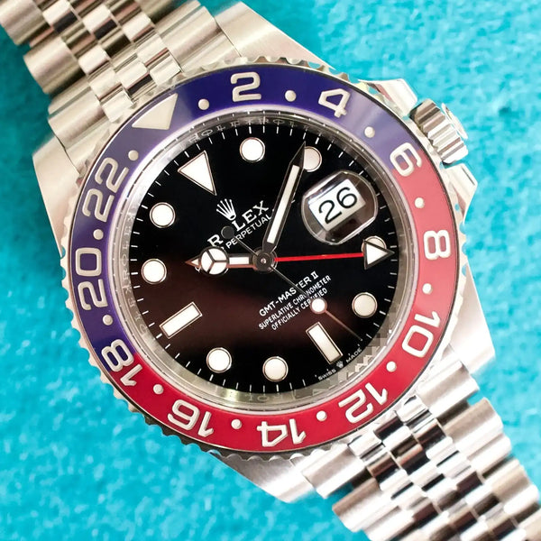 SOLDOUT: Rolex GMT-Master II Pepsi 126710BLRO 40MM Automatic Factory Warranty Box Papers Mint 2024