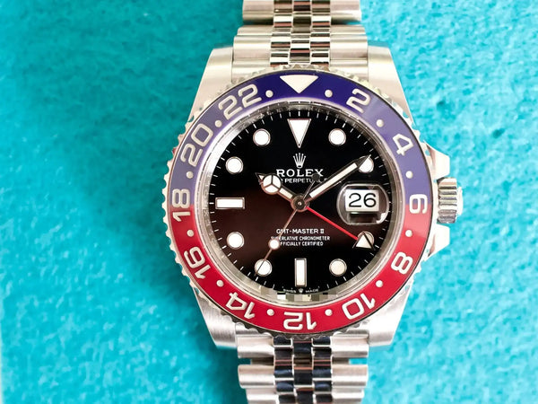 SOLDOUT: Rolex GMT-Master II Pepsi 126710BLRO 40MM Automatic Factory Warranty Box Papers Mint 2024