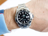SOLDOUT: Rolex GMT Master II 116710LN 40MM Green Arrow Black Dial Automatic Factory Rolex Box