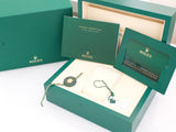 Rolex Land-Dweller 127334 40MM Automatic 18kWhite Gold Bezel Honeycomb-Motif Dial Near Mint Factory Warranty Box Papers 2025