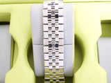Rolex Land-Dweller 127334 40MM Automatic 18kWhite Gold Bezel Honeycomb-Motif Dial Near Mint Factory Warranty Box Papers 2025