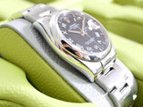 SOLD OUT: Rolex Oyster Perpetual Date 115200 34MM Black Roman Dial Oyster Bracelet Steel Automatic 2009