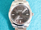 Rolex Oyster Perpetual 114300 39MM Rhodium Dial Automatic CPO 1 Year Warranty Mint Box Papers