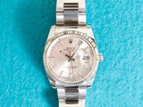 SOLD OUT: Rolex Oyster Perpetual Date 115234 34MM Automatic Stainless Box Papers 2015