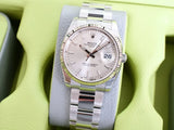 SOLD OUT: Rolex Oyster Perpetual Date 115234 34MM Automatic Stainless Box Papers 2015