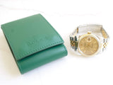 SOLDOUT: Rolex Datejust 16233 36MM Champagne Dial Automatic Rolex Travel Case 1990