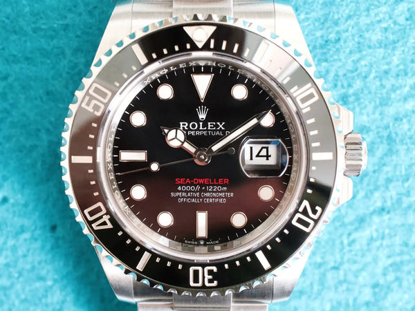 SOLDOUIT: Rolex Sea-Dweller 126600 43MM 50th Anniversary Red Text Automatic Factory Warranty Box Papers 2023