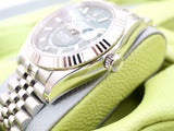 Rolex Sky-Dweller 336934 42MM Mint Green Dial 18K White Gold Bezel Automatic Jubilee Mint Box Papers 2026