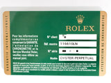SOLDOUT: Rolex Submariner Date 116610LN 40MM Automatic Brand New Unworn New Old Stock Factory Stickers Box Papers 2011