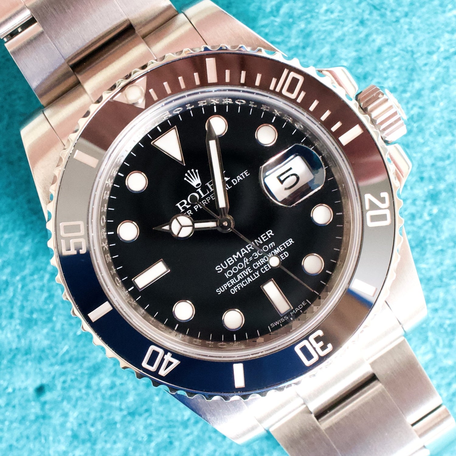 Rolex Submariner Date 116610LN 40MM Cerachrom Automatic Mint Serviced 1 Year Warranty Box Papers 2010