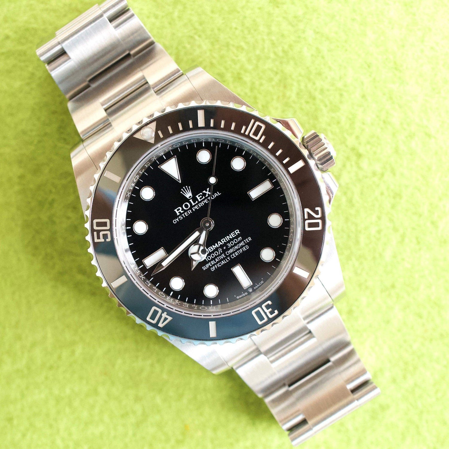 SOLDOUT: Rolex Submariner No Date 124060 41MM 2024  Brand New Box Papers Complete Rolex 5 Year Warranty