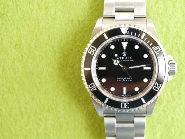 SOLDOUT: Rolex Submariner 14060M 2007 Rolex CPO Program Certified Pre Owned Factory Warranty  40MM