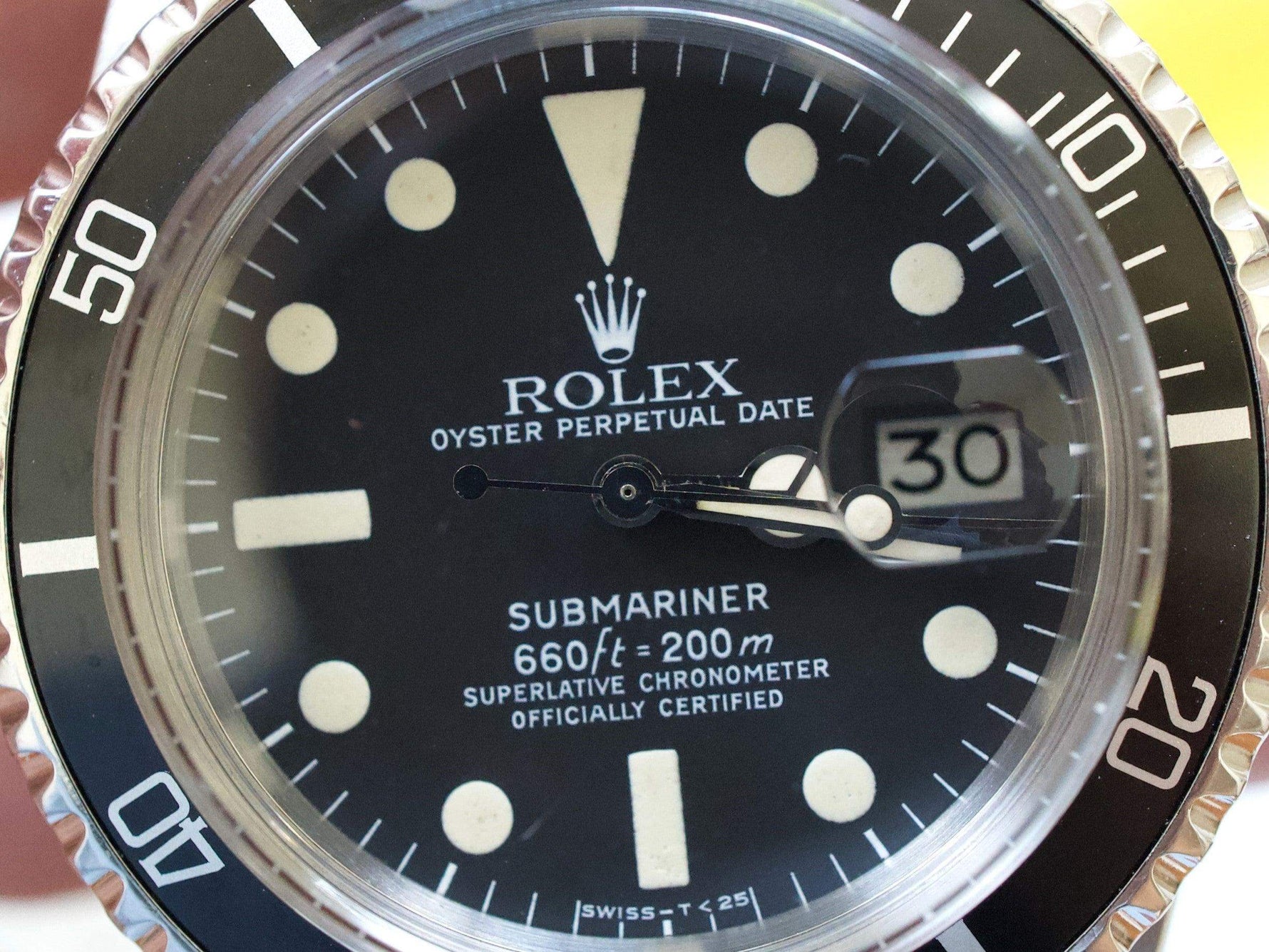 Rolex Submariner Date 1680 40MM FEET FIRST MK1 Original Dial and Handset Vintage - WearingTime Luxury Watches