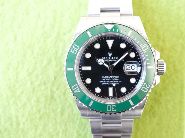 SOLDOUT: Rolex Submariner Date 126610LV Starbucks 41MM Factory Rolex Warranty Box Papers Guaranteed Authentic