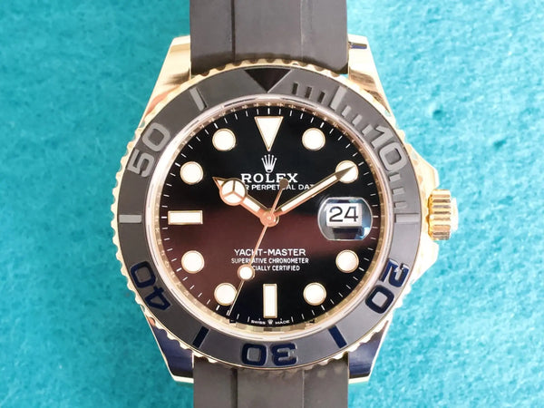 SOLDOUT: Rolex Yacht-Master 226658 42MM Yellow Gold Automatic Oysterflex D/G Factory Warranty Box Papers 2023