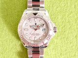 SOLDOUT: Rolex Yacht-Master 16622 40MM Platinum Dial Automatic Box Papers 2002