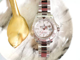 SOLDOUT: Rolex Yacht-Master 16622 40MM Platinum Dial Automatic Box Papers 2002