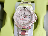 SOLDOUT: Rolex Yacht-Master 16622 40MM Platinum Dial Automatic Box Papers 2002
