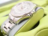 SOLDOUT: Rolex Yacht-Master 16622 40MM Platinum Dial Automatic Box Papers 2002