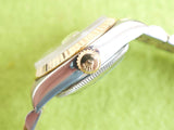 SOLDOUT: Rolex Lady-Datejust 69173 26MM 18k Yellow Gold Steel Champagne Dial FACTORY Diamond Dial 18k Fluted Bezel BOX PAPERS FULL SET Jubilee NO HOLES