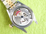 SOLDOUT: Rolex Lady-Datejust 69173 26MM 18k Yellow Gold Steel Champagne Dial FACTORY Diamond Dial 18k Fluted Bezel BOX PAPERS FULL SET Jubilee NO HOLES