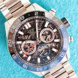 TAG Heuer Carrera CBG2A1Z.FT6157 Automatic GMT 45MM Batman Mint Factory Warranty Box Papers 2024