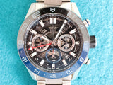 TAG Heuer Carrera CBG2A1Z.FT6157 Automatic GMT 45MM Batman Mint Factory Warranty Box Papers 2024
