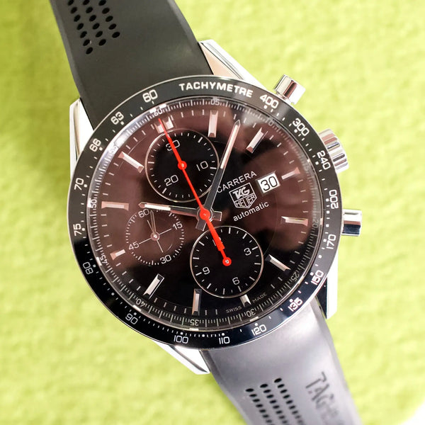 SOLDOUT: TAG Heuer Carrera Calibre 16 CV2014-2 41MM Automatic Box Papers 2010
