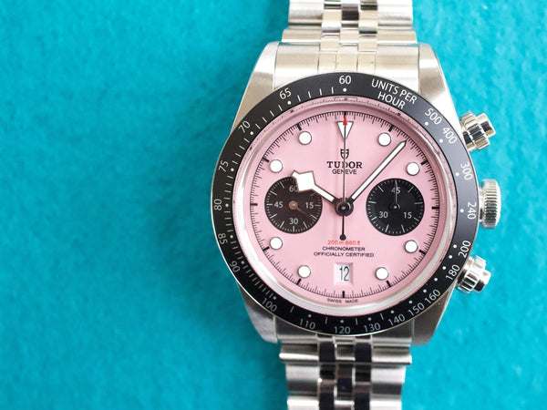 SOLDOUT: Tudor Black Bay Chrono 79360N Brand New Factory Pink Dial 2025 Factory Warranty Box Papers